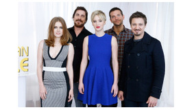 ジェニファー・ローレンス＆クリスチャン・ベイル＆ブラッドリー・クーパー＆エイミー・アダムス＆ジェレミー・レナー／『アメリカン・ハッスル』記者会見