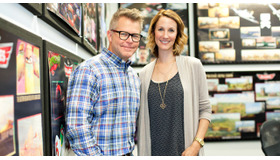 ディズニー・トゥーン・スタジオ（ロサンゼルス）にて／『プレーンズ』クレイ・ホール（監督）＆トレイシー・バサザール＝フリン（プロデューサー）