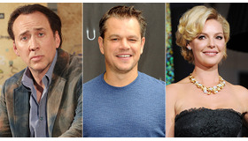 ニコラス・ケイジ＆マット・デイモン＆キャサリン・ハイグル-(C) Getty Images