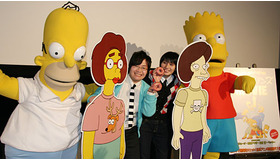 『ザ・シンプソンズ MOVIE』のトークイベントに出席したハリセンボンの2人