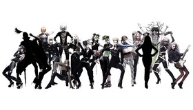 原田忠が手掛けた『ジョジョの奇妙な冒険』をテーマとしたヘア・メイクアップ作品