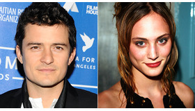 オーランド・ブルーム＆ノラ・アルネゼデール-(C) Getty Images