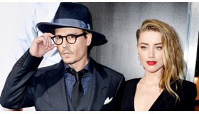 ジョニー・デップ＆アンバー・ハード-(C) Getty Images