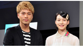 能年玲奈＆登坂広臣（三代目J Soul Brothers）／『ホットロード』会見