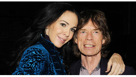 ローレン・スコット＆ミック・ジャガー-(C) Getty Images