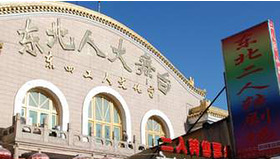 北京にある大学の近くにようやく見つけた映画館