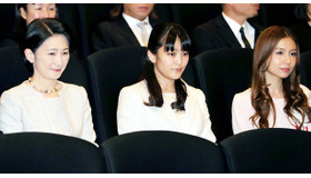 秋篠宮妃殿下、眞子内親王殿下、May J.（主題歌担当）／『アナと雪の女王』チャリティー上映会