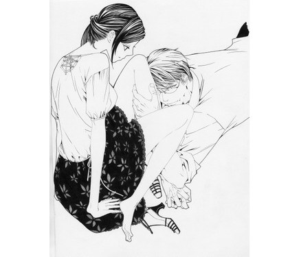 榮倉奈々 豊川悦司 娚の一生 原作者が胸キュンイラスト描き下ろし 10枚目の写真 画像 Cinemacafe Net