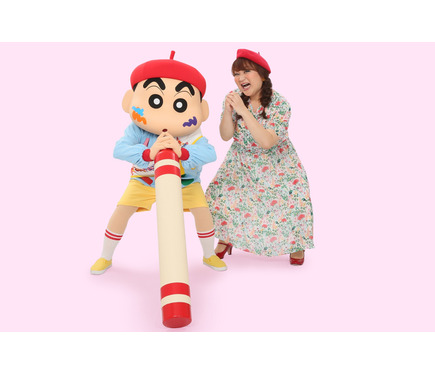 ◆ リンゴちゃん 映画クレしん』にりんごちゃん登場！ “リンゴ”など3役に挑戦 1枚目の