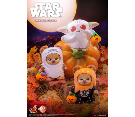 コスビ ぬいぐるみキーチェーン ハロウィン 全3種 ウィケット グローグー 70091-185-