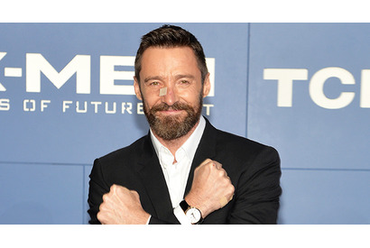 皮膚がん除去手術後のヒュー・ジャックマン、『X-MEN』プレミアに出席 画像
