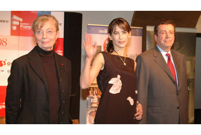 フランス映画祭2008記者会見  ソフィー・マルソー「映画は喜び、欲望であり愛」 画像