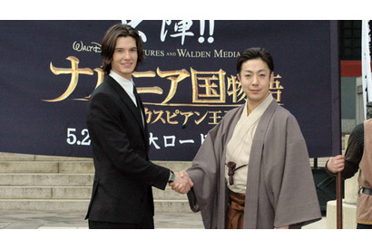 ベン・バーンズ『ナルニア国物語 第3章』のカスピアン王子役に尾上菊之助を推薦？ 画像