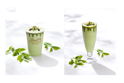 【3時のおやつ】リンツ ショコラ カフェ注目の“涼スイーツ”は抹茶×ホワイトチョコレートアイスドリンク 画像