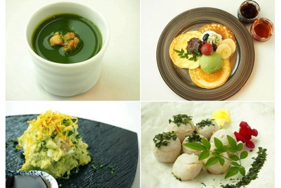 【3時のおやつ】抹茶スイーツから冷やし茶漬けまで！　“お茶”を楽しむ「グリーンティー レストラン」オープン 画像