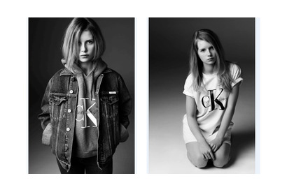 ケイト・モスの妹、カルバン・クライン ジーンズの限定コレクションのモデルに起用 画像