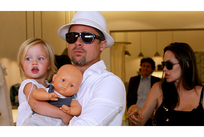 ブランジェリーナと子供たちがカンヌの街でお買い物 画像