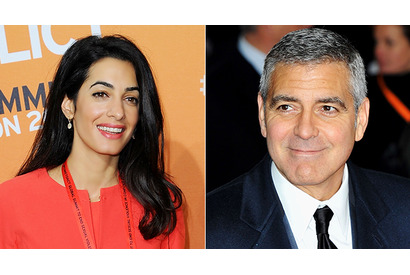 ジョージ・クルーニーと婚約者・アマルさん、ついに結婚許可証を取得 画像