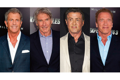 『スター・ウォーズ』で負傷したハリソン・フォードも参加！『エクスペンダブルズ3』L.A.プレミア 画像