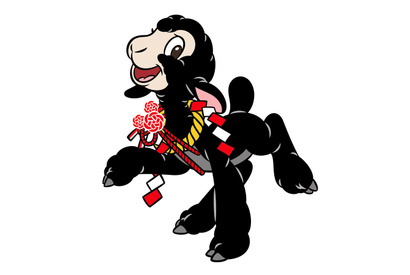 【ディズニー】“羊”の新キャラ誕生！　2015年カレンダーで初登場 画像