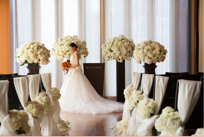極上の“ブルガリ ウエディング”の全貌を発表！ May.J.が花嫁姿で歌声を披露 画像