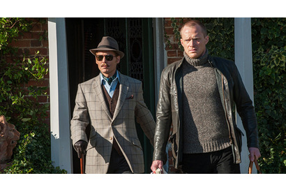 【特別映像】“金髪＆ちょびヒゲ”ジョニー・デップの新キャラお披露目！『チャーリー・モルデカイ』 画像