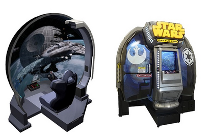 『スター・ウォーズ』の名場面を体感しよう！　新型ゲーム「バトル ポッド」登場 画像