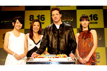 ブレンダン・フレイザー「リック役はスタッフからの贈り物」　『ハムナプトラ3』会見 画像