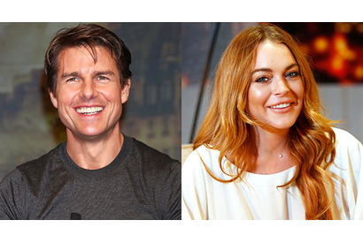 トム・クルーズ＆リンジー・ローハン、衝撃の新カップル誕生!? 画像