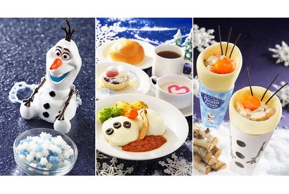 【ディズニー】新春は『アナ雪』一色に！　かわいすぎるメニュー＆グッズ先行公開 画像