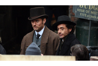 ジュード・ロウもセットに登場　撮影順調なロバート・ダウニーJr.のホームズ映画 画像