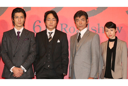 金融危機で脚本の8割改変！　『ハゲタカ』撮影開始に大森南朋、玉鉄、柴田恭兵ら集結 画像