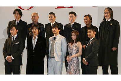 紅一点の広末「男強さと夢いっぱいの映画」　世界進出決定『GOEMON』が幕開け！ 画像