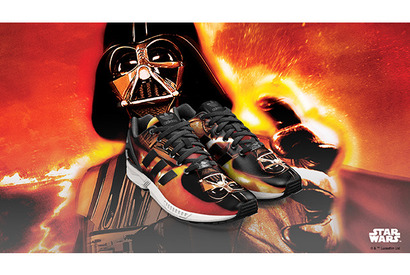 「adidas」にダース・ベーダー降臨！　『スター・ウォーズ』仕様カスタマイズ可能に 画像
