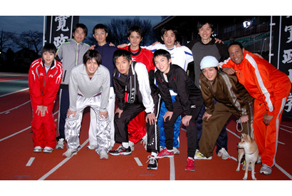 小出恵介、女子マネの声援求む！　林遣都は快走披露　『風が強く吹いている』撮影快調 画像