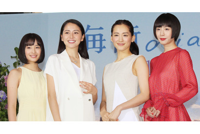 綾瀬×長澤×夏帆×すず　『海街diary』4姉妹がそろってカンヌ入り！ 画像