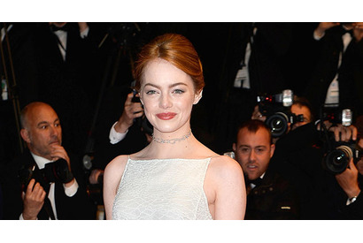 【カンヌ国際映画祭】エマ・ストーン、レッドカーペット登場！会見ではウディ節炸裂 画像