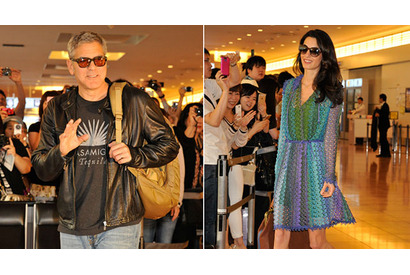 ジョージ・クルーニー、夫婦で初来日！ ファンからの歓迎に喜び 画像