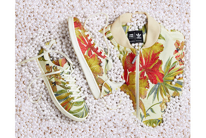 「アディダス」×ミュージシャン、ファレル・ウィリアムでフローラルな新作！ 画像