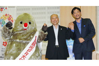 別所哲也、舛添都知事を表敬訪問！ ショートフィルムで東京の魅力を世界に発信 画像