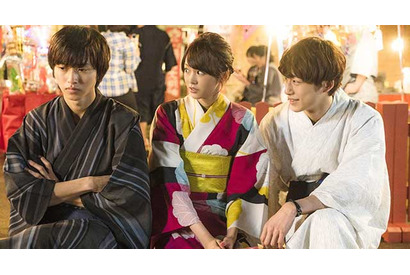 山崎賢人VS坂口健太郎、“浴衣デート”を制するのは!?『ヒロイン失格』新写真到着 画像