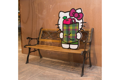 ハローキティも伊勢丹タータンがお好き！　新宿伊勢丹でタータン祭り 画像