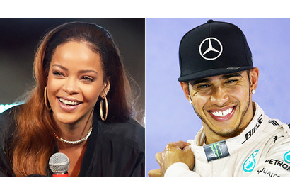 リアーナ、F1ドライバーのルイス・ハミルトンと極秘交際中？ 画像