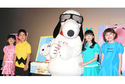 福くんが愛菜ちゃんに恋心？『I LOVE スヌーピー』で人気子役が声優共演 画像