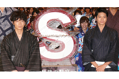 “Sコンビ”向井理＆綾野剛、涼しげな浴衣姿に女性ファンが大歓声！ 画像