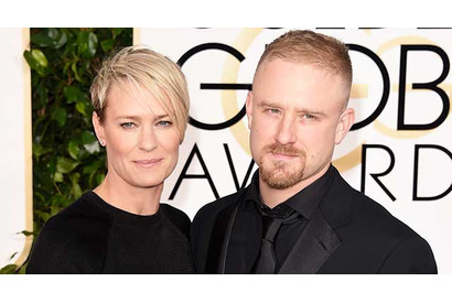 ロビン・ライト、14歳差のベン・フォスターと2度目の婚約解消 画像