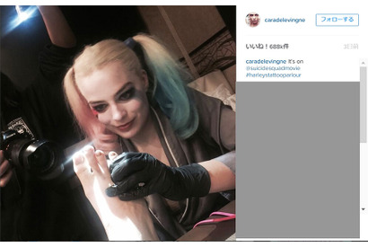 マーゴット・ロビー、『スーサイド・スクワッド』劇中姿披露 画像