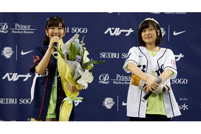 『ここさけ』＆『あの花』ヒロインが登場！ 西武ライオンズ始球式 画像