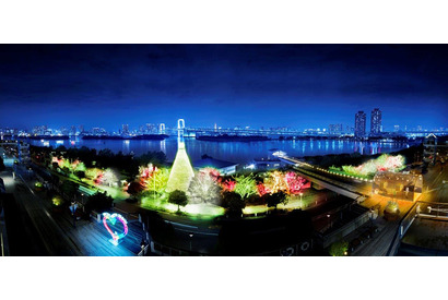 『リトルプリンス』約22万球のイルミネーションでお台場に登場 画像