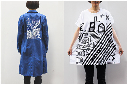 ZUCCa×れもんらいふ、アートなウエア＆バッグを発売 画像